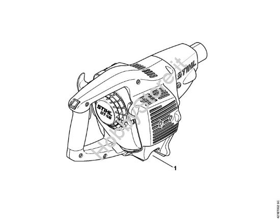 Numero di matricola BT 45 BT 45-Z brand Stihl